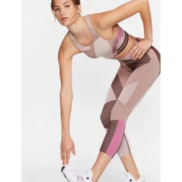 Nike Pants Jumpsuits Nike Womens Sculpt Icon Clash Seamless
